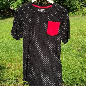 First Draft Tee w/Pocket Size Medium